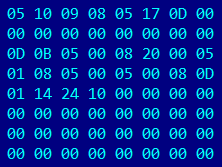 Исполняемый код (rom_image_while.mem)